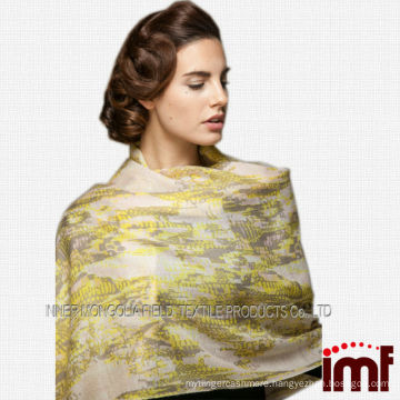 Winter warm paisley women fashion digital print wool scarf	pashmina shawls paisley